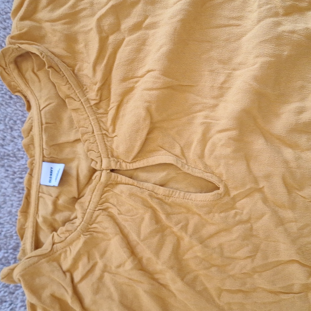 Old Navy Striped and Mustard Dresses - Picture 5 of 7